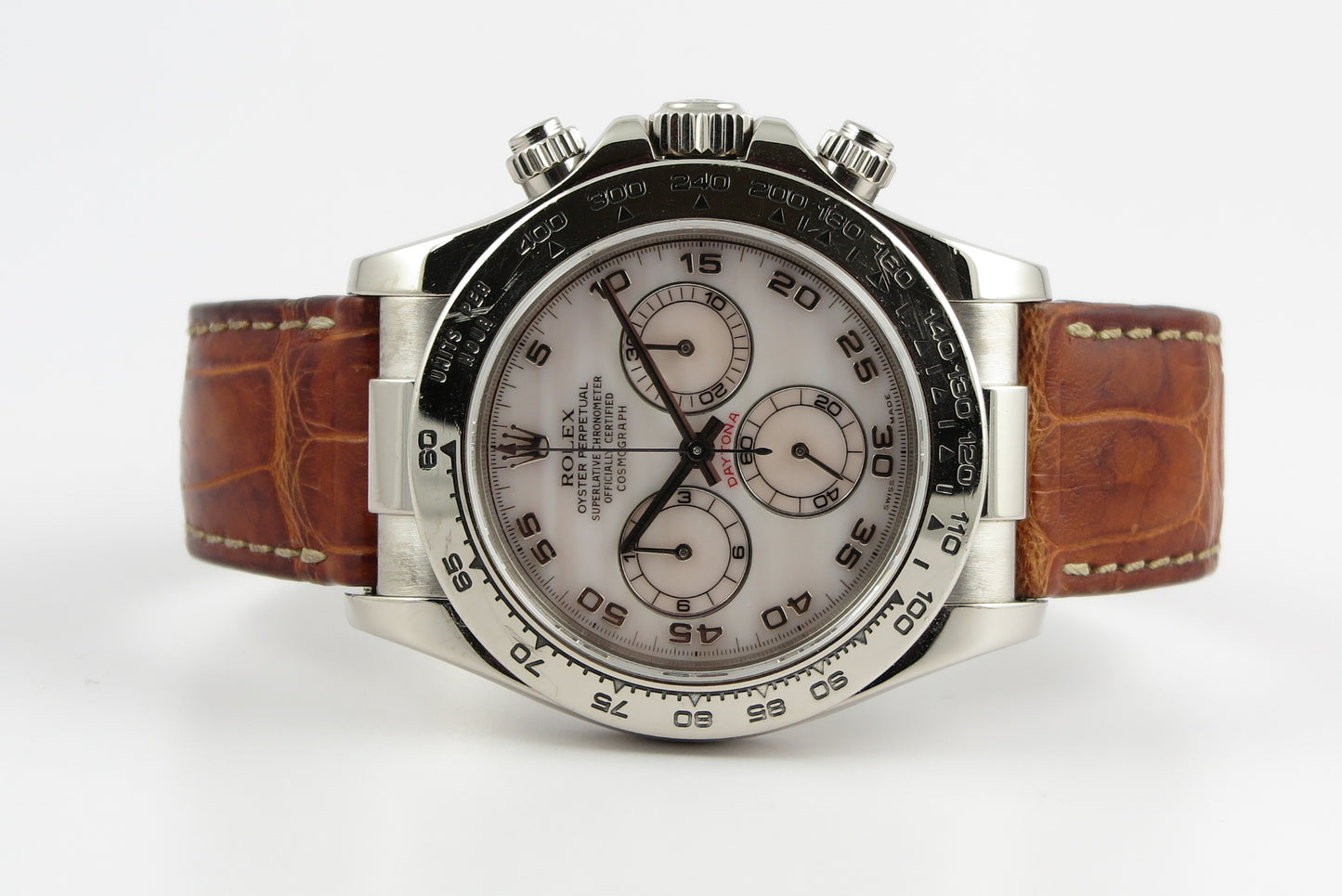 Rolex Daytona 18K WG MOP