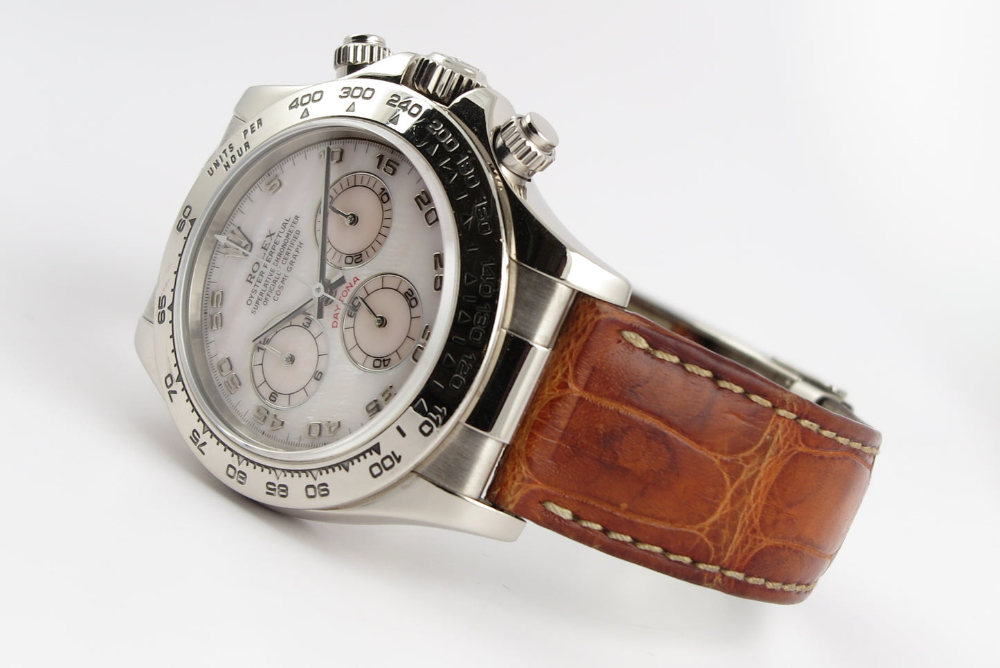 Rolex Daytona 18K WG MOP