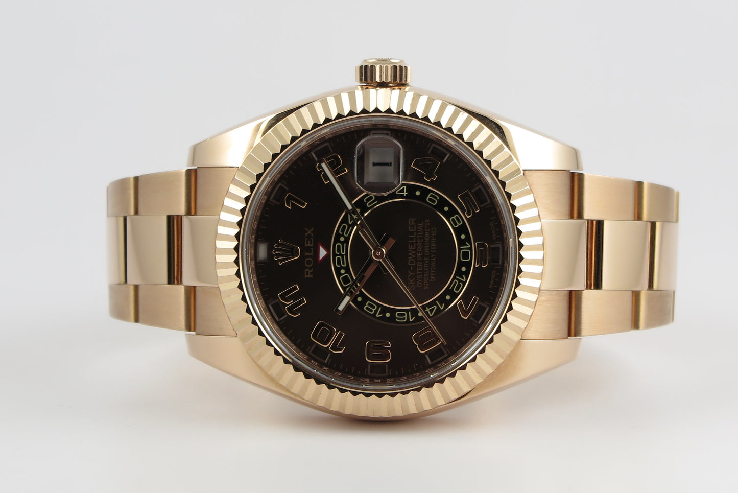 Rolex SkyDweller 18K Rosegold