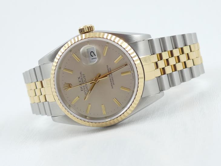 Rolex Datejust G/S fra 1992 m. B&P
