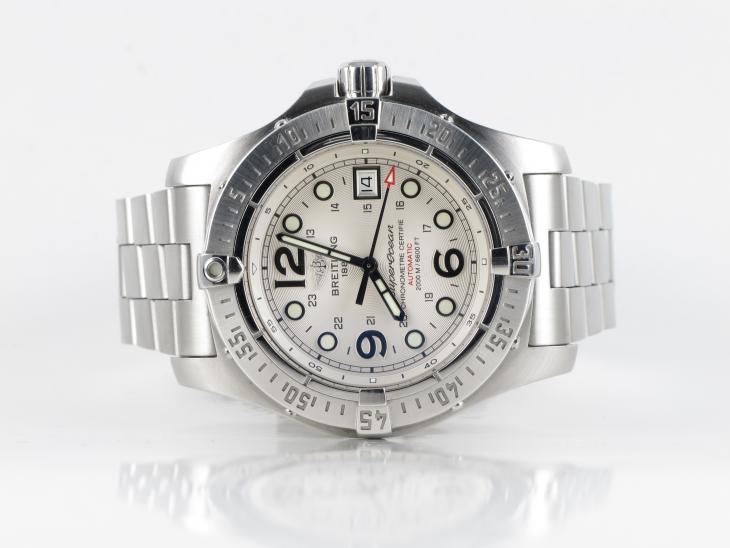 Breitling Super Ocean Steelfish Hvid