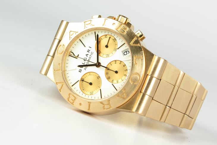 Bvlgari Diagono Chronograph - 18K