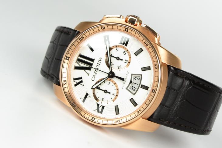 Cartier Calibre Chronograph 18K