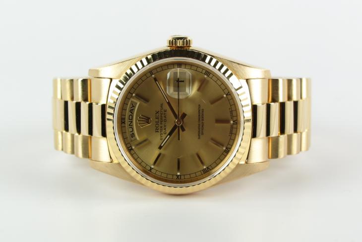 Rolex Daydate 18K