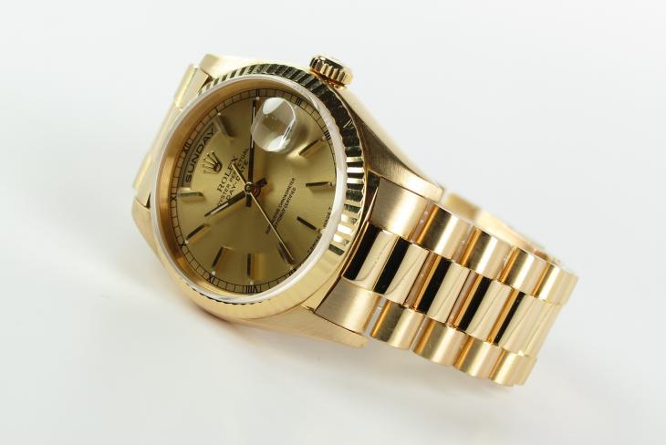 Rolex Daydate 18K