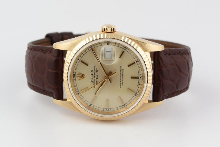 Rolex Datejust 18K