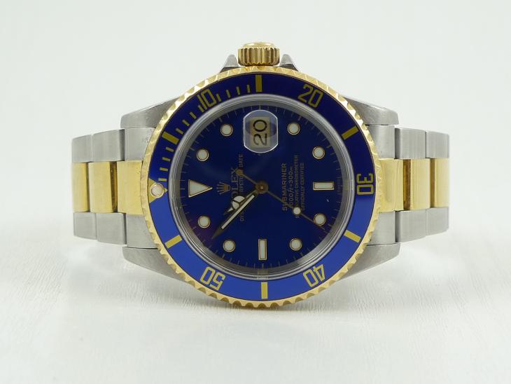 Rolex Submariner G/S med DK papir