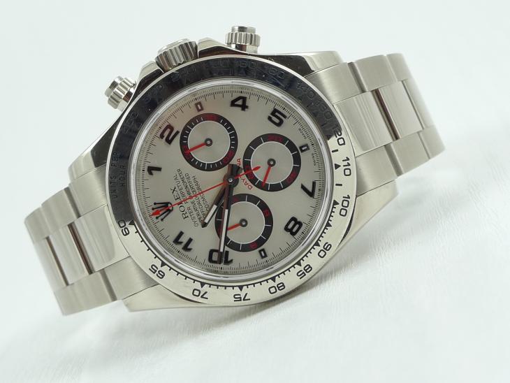 Rolex Daytona 18K WG på lænke