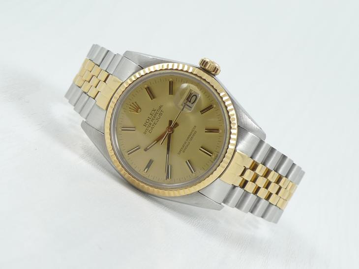 Rolex Date Just G/S - DK papir