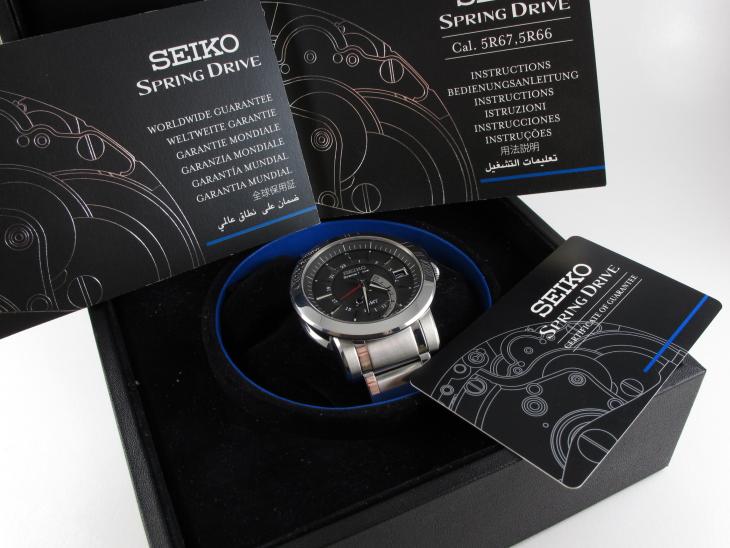 Seiko Spring Drive GMT SNR009