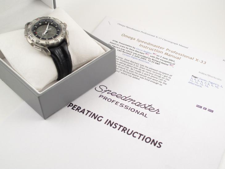 Omega Speedmaster X-33