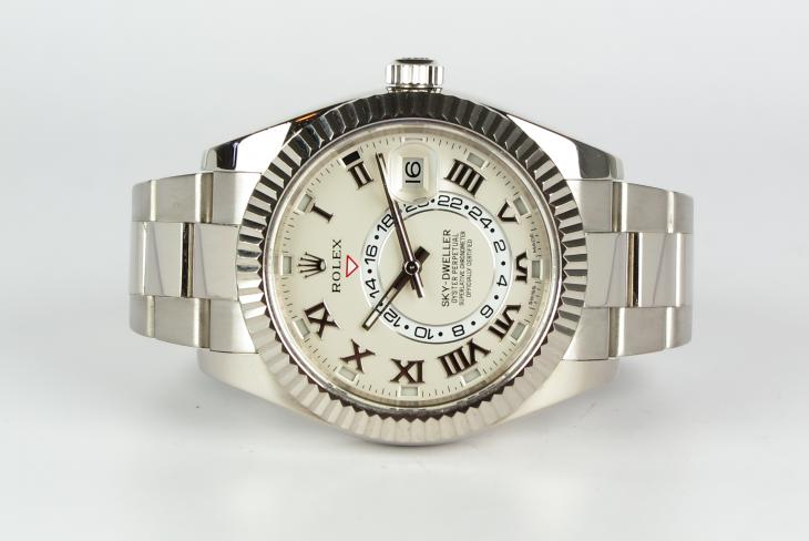 Rolex Sky Dweller 18K hvidguld