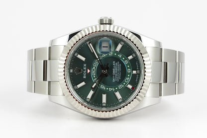 Rolex Sky-Dweller - Mint Green