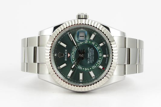 Rolex Sky-Dweller - Mint Green