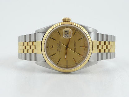 Rolex Datejust G/S fra 1997 komplet