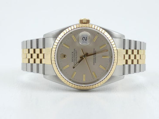 Rolex Datejust G/S fra 1992 m. B&P