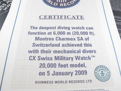 CX Swiss Military20000 feet
