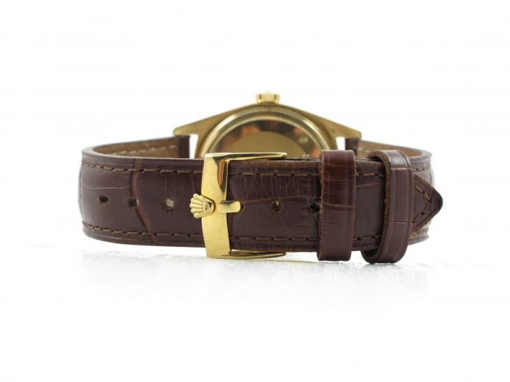 Rolex Daydate 18K på rem