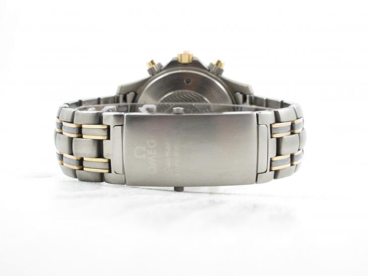 Omega Seamaster Chrono titan/guld