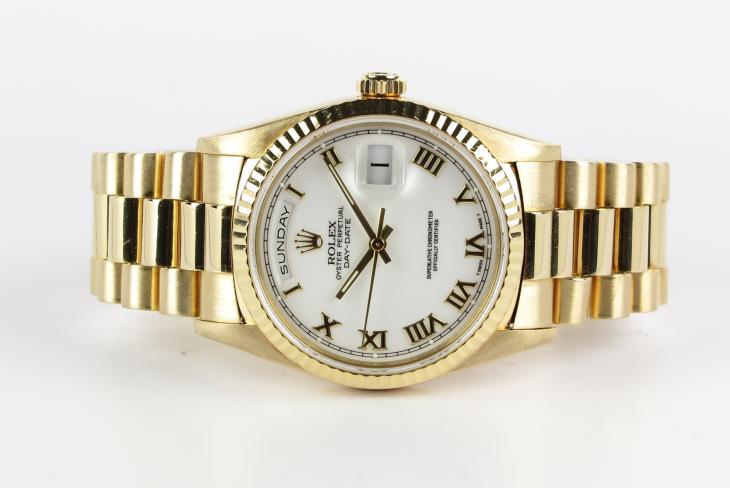 Rolex Daydate 18K