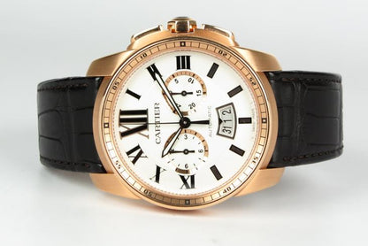 Cartier Calibre Chronograph 18K