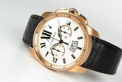 Cartier Calibre Chronograph 18K
