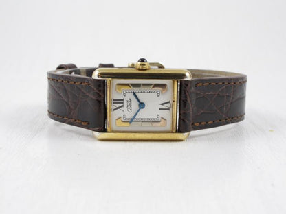 Cartier Tank Quartz - gold plated