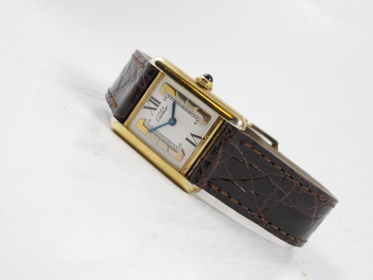 Cartier Tank Quartz - gold plated