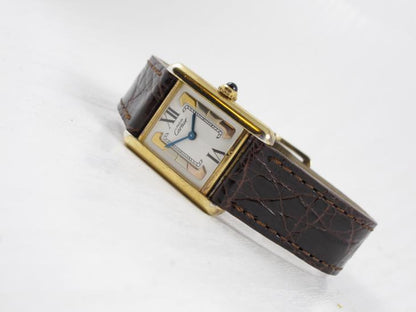 Cartier Tank Quartz - gold plated