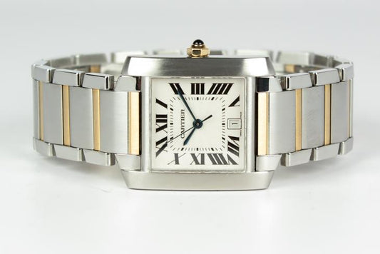 Cartier Tank Francaise G/S