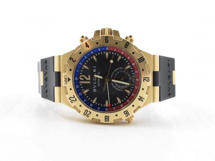 Bvlgari Diagono Prof 18K GMT