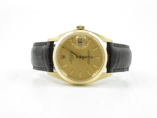 Vintage Rolex Date 14K