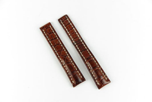 Breitling Crocodile Leather Strap
