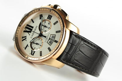 Cartier Calibre Chronograph 18K