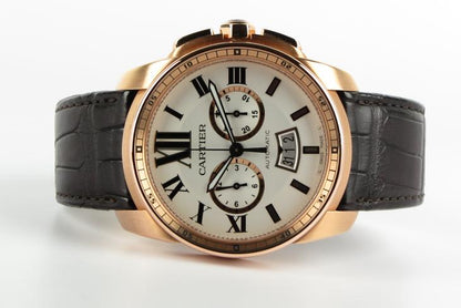 Cartier Calibre Chronograph 18K