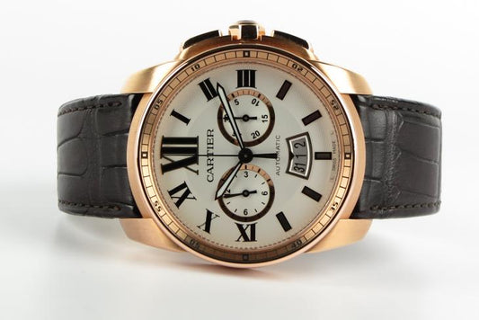 Cartier Calibre Chronograph 18K