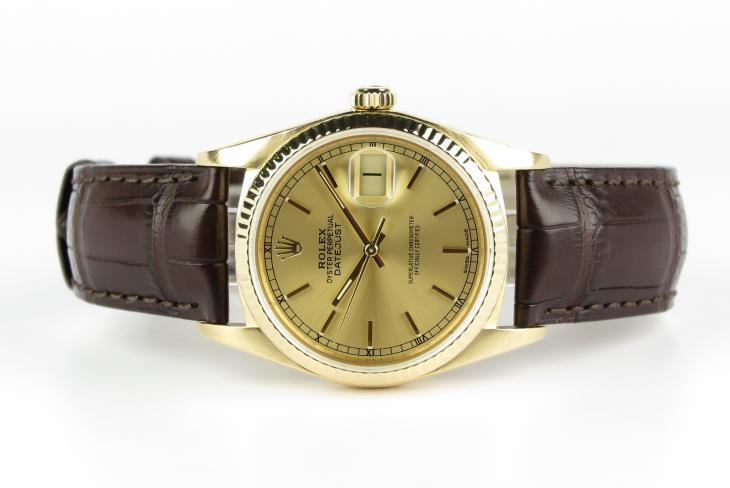 Rolex Datejust 18K