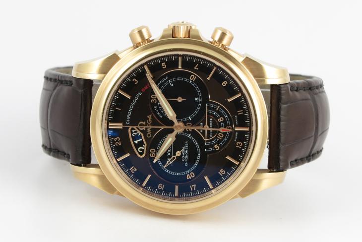 Omega De Ville Chronoscope 18K
