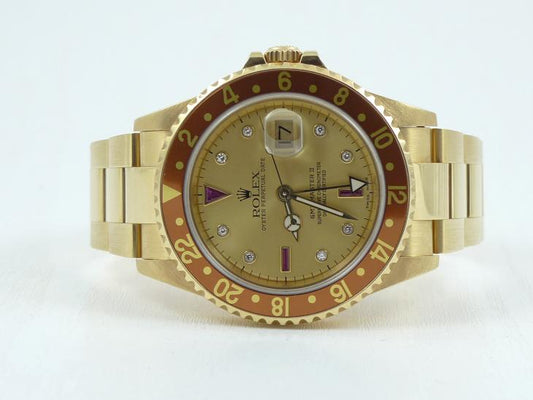 Rolex GMT 18 K med DK papir