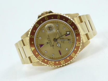 Rolex GMT 18 K med DK papir