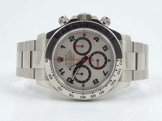 Rolex Daytona 18K WG på lænke
