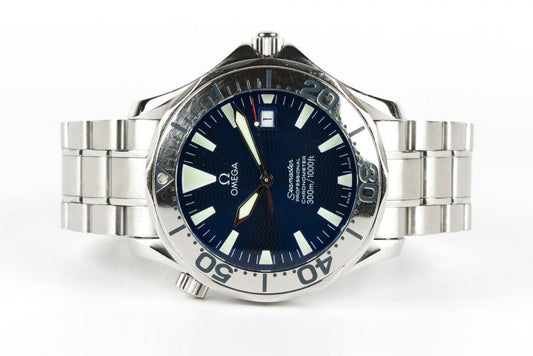 Omega Seamaster Electric Blue